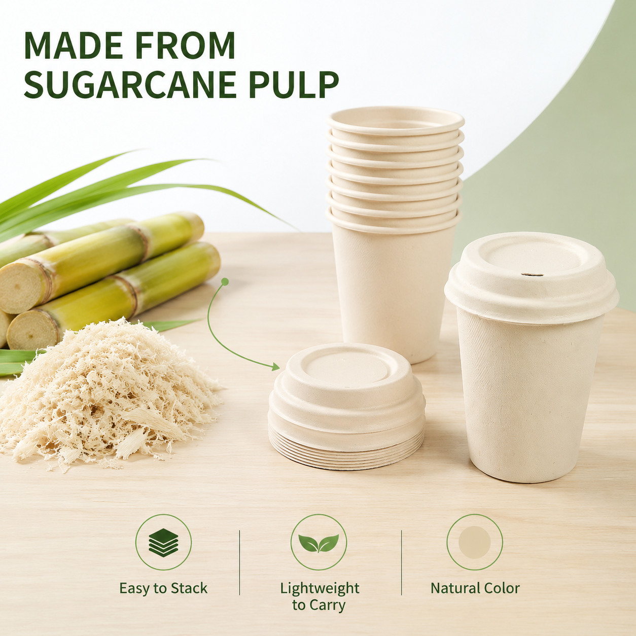 7oz coffee cup capacity and components